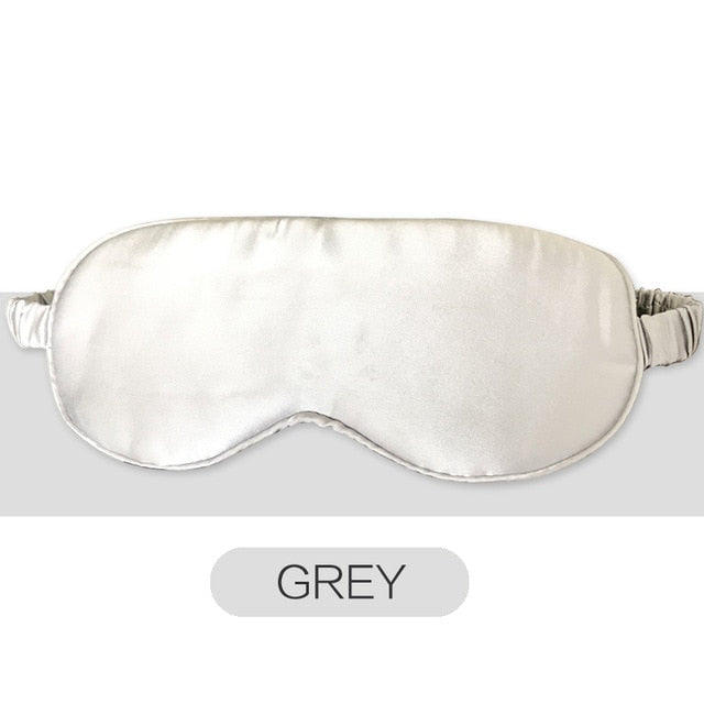 Silk Sleep Mask — 19 Momme Mulberry Silk, Soft and Breathable