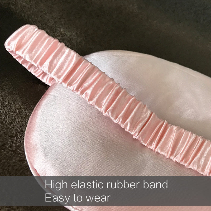 Silk Sleep Mask — 19 Momme Mulberry Silk, Soft and Breathable
